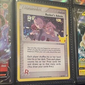 Rocket's Admin Trainer Card